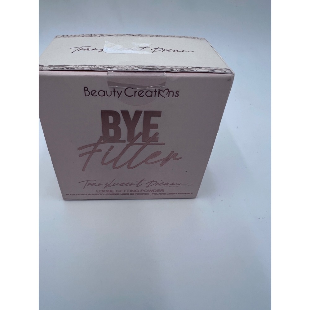 Beauty Creations Bye Filter Loose Setting Powder Translucent Dream 30g BFP01 NEW